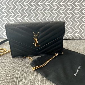 YSL Monogrammed Medium Matelasse